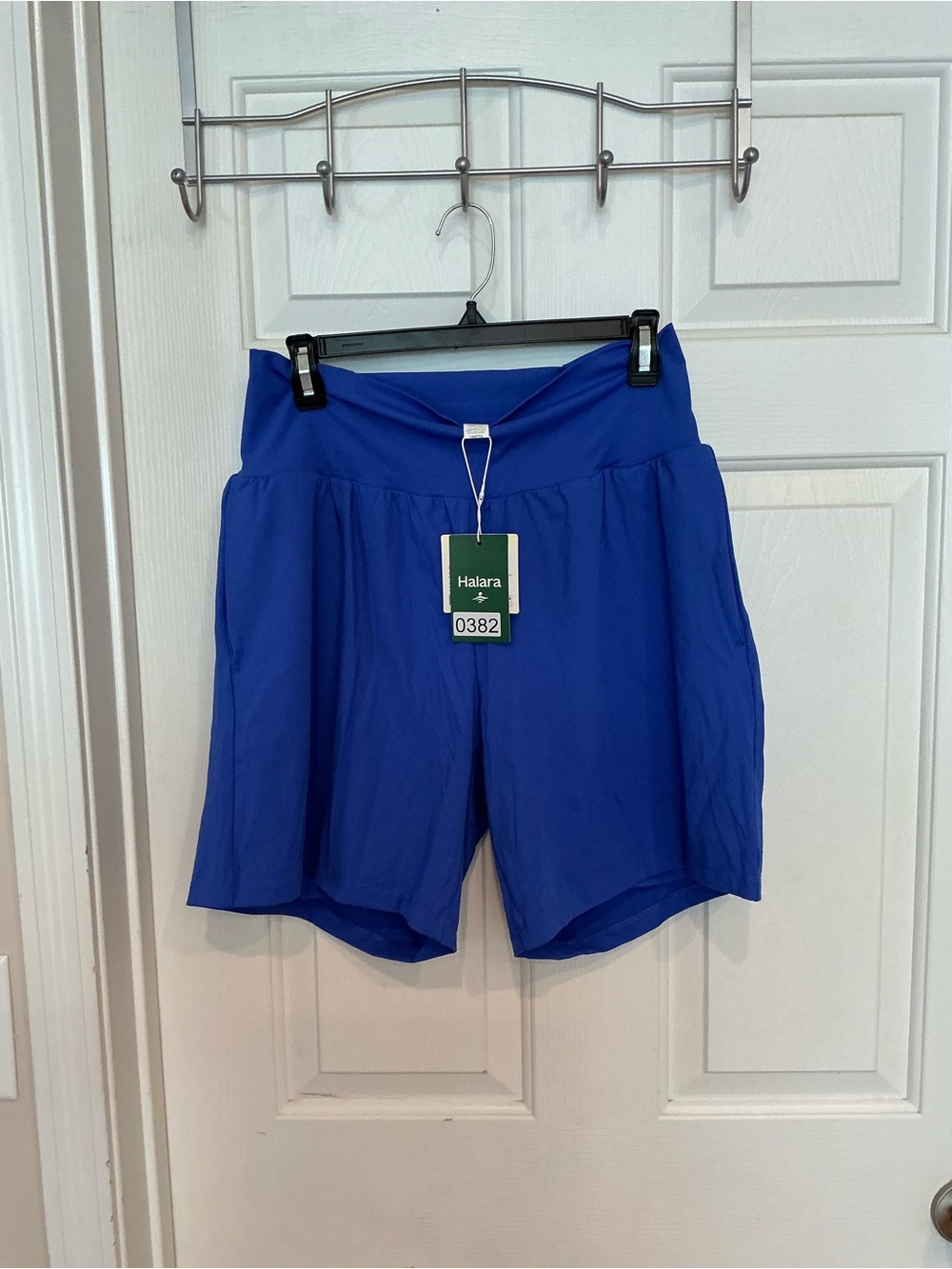 HALARA Bright Royal Blue Athletic Skort-Style Shorts